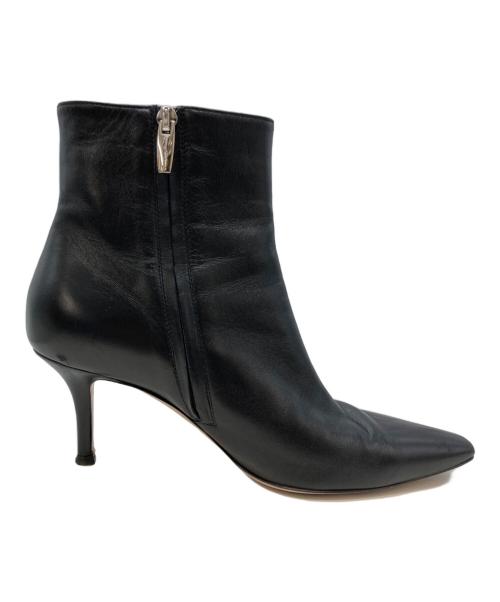 Gianvito Rossi（ジャンヴィト ロッシ）Gianvito Rossi (ジャンヴィト ロッシ) サイドジップブーツ ブラック サイズ:SIZE 36 1/2の古着・服飾アイテム