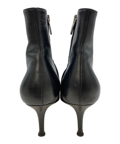 Gianvito Rossi（ジャンヴィト ロッシ）Gianvito Rossi (ジャンヴィト ロッシ) サイドジップブーツ ブラック サイズ:SIZE 36 1/2の古着・服飾アイテム