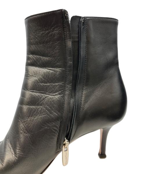Gianvito Rossi（ジャンヴィト ロッシ）Gianvito Rossi (ジャンヴィト ロッシ) サイドジップブーツ ブラック サイズ:SIZE 36 1/2の古着・服飾アイテム