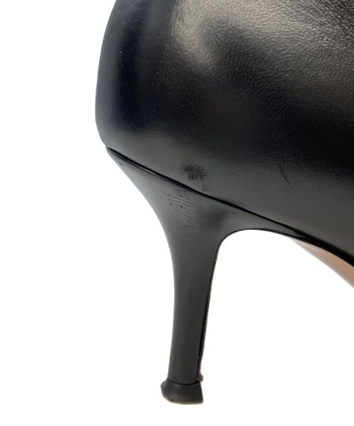 Gianvito Rossi（ジャンヴィト ロッシ）Gianvito Rossi (ジャンヴィト ロッシ) サイドジップブーツ ブラック サイズ:SIZE 36 1/2の古着・服飾アイテム