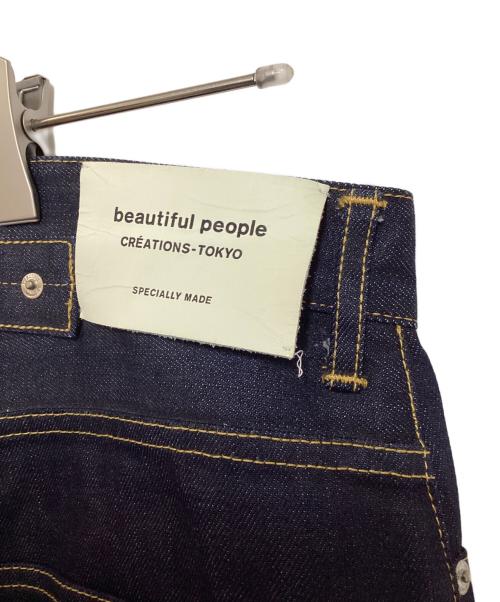 beautiful people（ビューティフルピープル）beautiful people (ビューティフルピープル) selvedge denim oldies fit インディゴ サイズ:42の古着・服飾アイテム