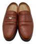 中古・古着 Sillage (シアージ) Coin Loafer Mule - Ostrich Brown ブラウン サイズ:27cm：13000円