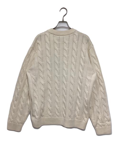 Carhartt WIP（カーハート ワークインプログレス）Carhartt WIP (カーハート ワークインプログレス) cambell sweater アイボリー サイズ:Mの古着・服飾アイテム