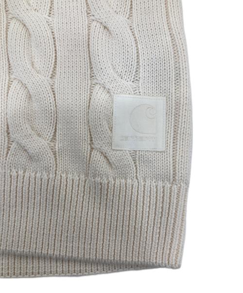 Carhartt WIP（カーハート ワークインプログレス）Carhartt WIP (カーハート ワークインプログレス) cambell sweater アイボリー サイズ:Mの古着・服飾アイテム
