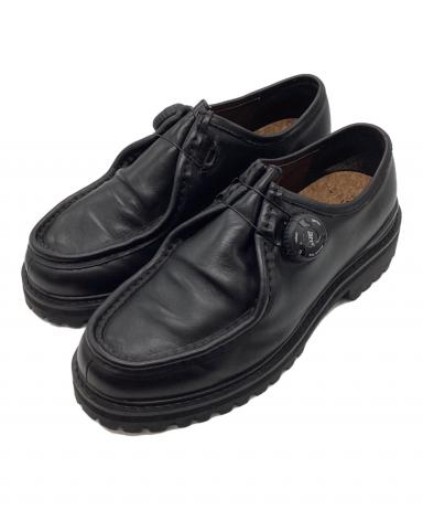 PG×StevenAlan KNOCK BLACK LEATHER 41サイズ PG×Steven Alan KNOCK BLACK LEATHER 41 PG × Steven Alan＞ KNOCK