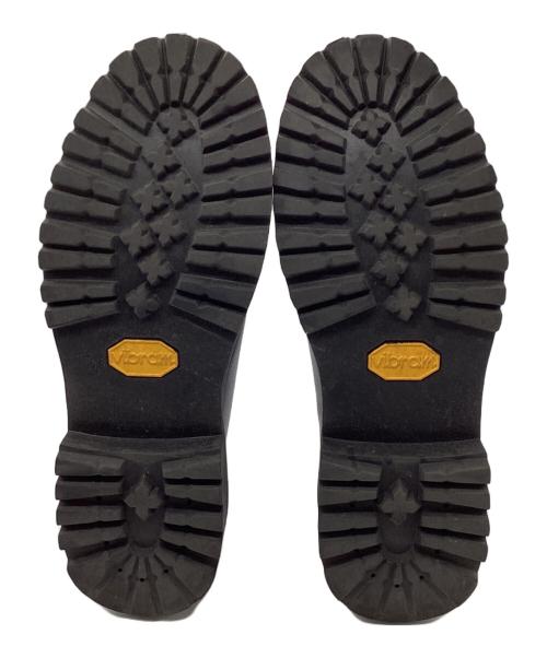 PG（ピージー）PG (ピージー) STEVEN ALAN (スティーブンアラン) KNOCK BLACK LEATHER シューズ ブラック サイズ:42の古着・服飾アイテム