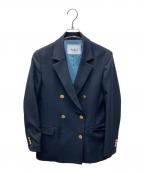 NOLLEY'Sノーリーズ）の古着「ブッチャーダブルジャケット」｜ネイビー