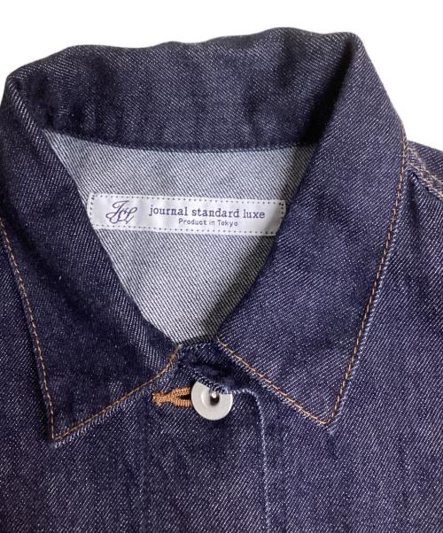 journal standard luxe（ジャーナルスタンダード ラックス）journal standard luxe (ジャーナルスタンダード リュクス) 10OZデニムジャケット インディゴ サイズ:表記無しの古着・服飾アイテム
