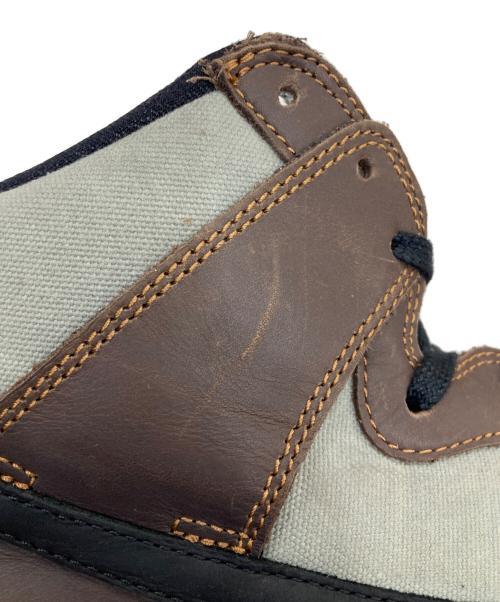 NIKE SB（ナイキエスビー）NIKE SB (ナイキエスビー) Dunk High Pro ブラウン×グリーン サイズ:29.5㎝の古着・服飾アイテム