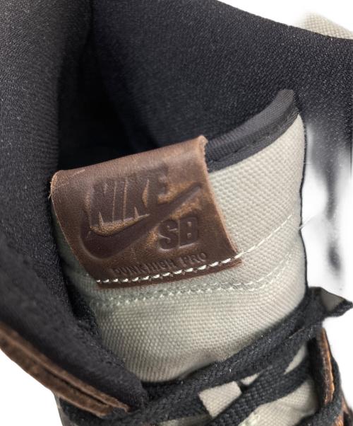 NIKE SB（ナイキエスビー）NIKE SB (ナイキエスビー) Dunk High Pro ブラウン×グリーン サイズ:29.5㎝の古着・服飾アイテム