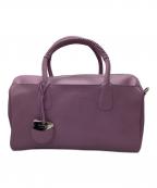 Salvatore Ferragamoサルヴァトーレ フェラガモ）の古着「ミニボストンバッグ」｜パープル
