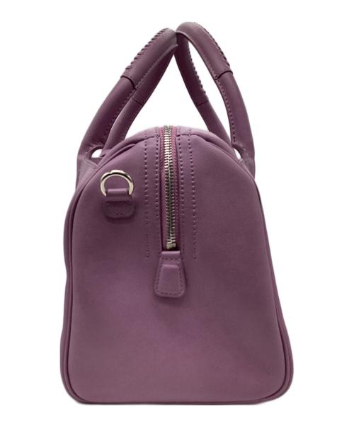 Salvatore Ferragamo（サルヴァトーレ フェラガモ）Salvatore Ferragamo (サルヴァトーレ フェラガモ) ミニボストンバッグ パープルの古着・服飾アイテム