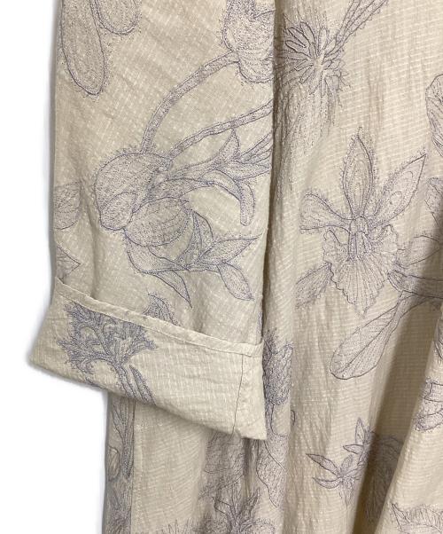 JURGEN LEHL（ヨーガンレール）JURGEN LEHL (ヨーガンレール) オーキッドのドレス ベージュ サイズ:Mの古着・服飾アイテム