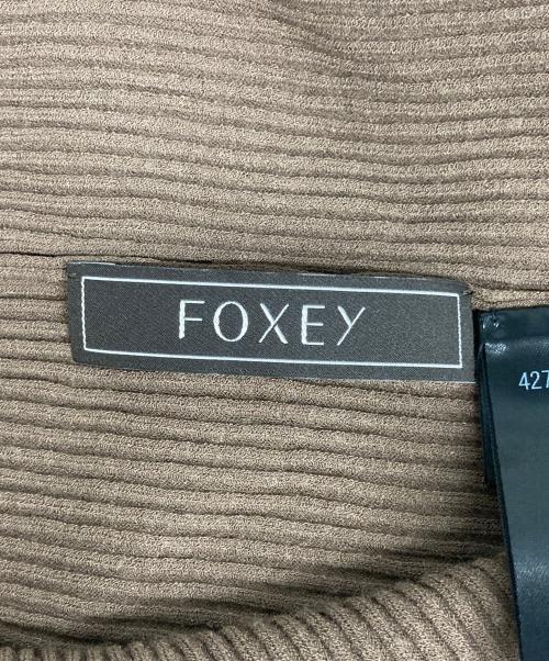 FOXEY（フォクシー）FOXEY (フォクシー) ノースリーブニット ブラウン サイズ:38の古着・服飾アイテム