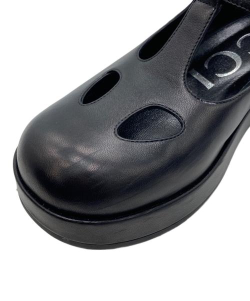 GUCCI（グッチ）GUCCI (グッチ) メリージェーン ブラック サイズ:35 1/2の古着・服飾アイテム