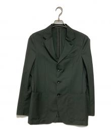 CARUSO（カルーゾ）の古着「テーラードジャケット」｜オリーブ
