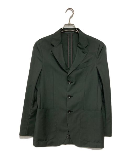 CARUSO（カルーゾ）CARUSO (カルーゾ) テーラードジャケット オリーブ サイズ:44の古着・服飾アイテム