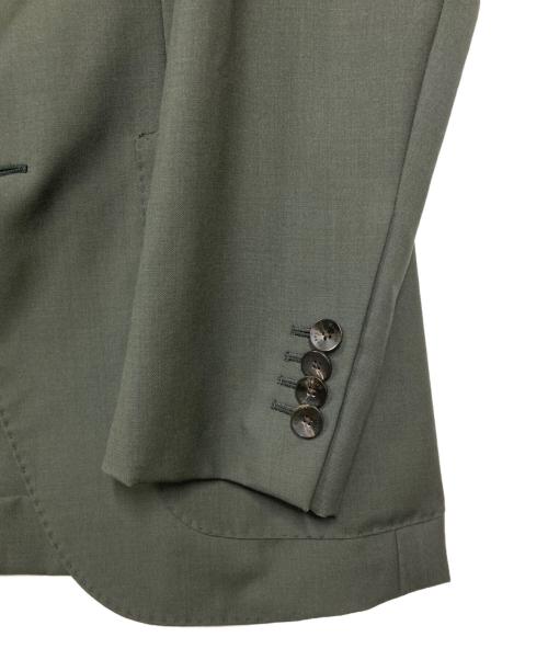 CARUSO（カルーゾ）CARUSO (カルーゾ) テーラードジャケット オリーブ サイズ:44の古着・服飾アイテム