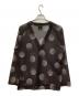 Needles (ニードルズ) V Neck Cardigan - Poly Mesh / Printed グレー サイズ:M：9000円