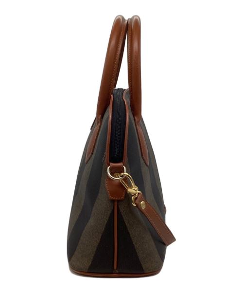 FENDI（フェンディ）FENDI (フェンディ) 2WAYショルダーバッグ ブラウンの古着・服飾アイテム