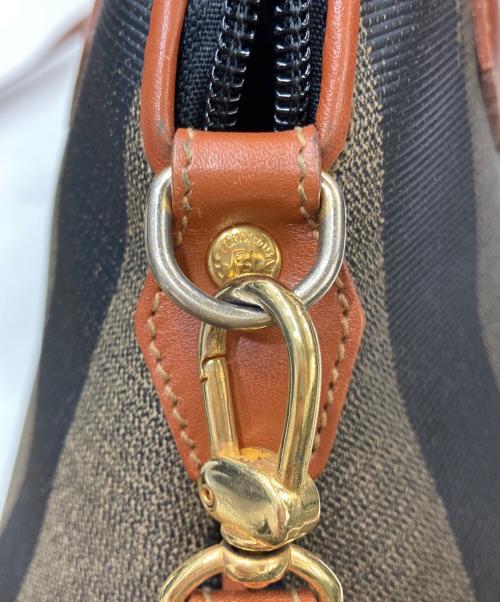 FENDI（フェンディ）FENDI (フェンディ) 2WAYショルダーバッグ ブラウンの古着・服飾アイテム