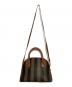 FENDI (フェンディ) 2WAYショルダーバッグ ブラウン：33000円