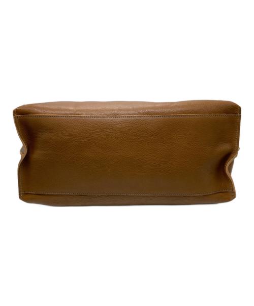 IL BISONTE（イル ビゾンテ）IL BISONTE (イル ビゾンテ) レザートートバッグ ブラウンの古着・服飾アイテム