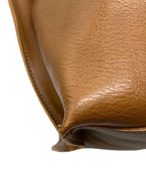 IL BISONTE（イル ビゾンテ）IL BISONTE (イル ビゾンテ) レザートートバッグ ブラウンの古着・服飾アイテム