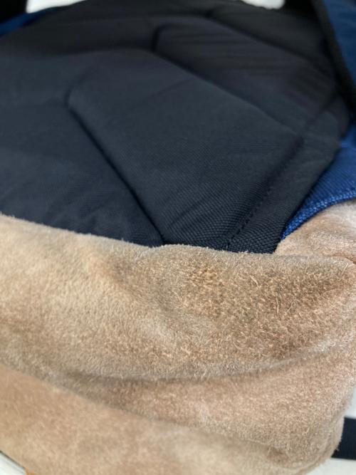 made in west（メイドインウエスト）made in west (メイドインウエスト) YETI Zack ネイビーの古着・服飾アイテム