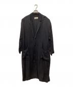 ROBE DE CHAMBRE COMME DES GARCONSローブドシャンブル コムデギャルソン）の古着「レーヨンロングコート」｜ネイビー