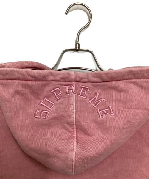 SUPREME（シュプリーム）SUPREME (シュプリーム) Overdyed Hooded Sweatshirt ピンク サイズ:Sの古着・服飾アイテム