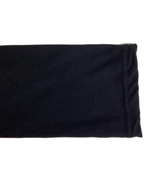 Yohji Yamamoto FEMME（ヨウジヤマモトファム）Yohji Yamamoto FEMME (ヨウジヤマモトファム) スナップボタンフリルカーディガン ブラック サイズ:2の古着・服飾アイテム