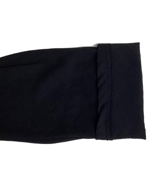 Yohji Yamamoto FEMME（ヨウジヤマモトファム）Yohji Yamamoto FEMME (ヨウジヤマモトファム) スナップボタンフリルカーディガン ブラック サイズ:2の古着・服飾アイテム