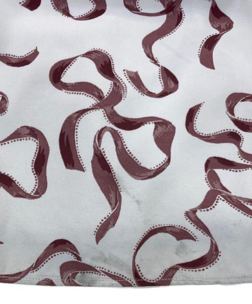 Snidel（スナイデル）Snidel (スナイデル) リボンプリントワンピース ピンクの古着・服飾アイテム