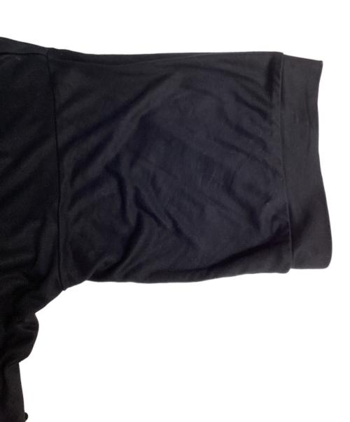 yohji yamamoto+noir（ヨウジヤマモトプリュスノアール）yohji yamamoto+Noir (ヨウジヤマモトプリュスノアール) パーカーワンピース ブラック サイズ:2の古着・服飾アイテム