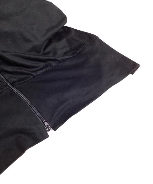 yohji yamamoto+noir（ヨウジヤマモトプリュスノアール）yohji yamamoto+Noir (ヨウジヤマモトプリュスノアール) パーカーワンピース ブラック サイズ:2の古着・服飾アイテム