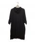 yohji yamamoto+Noir (ヨウジヤマモトプリュスノアール) パーカーワンピース ブラック サイズ:2：12000円
