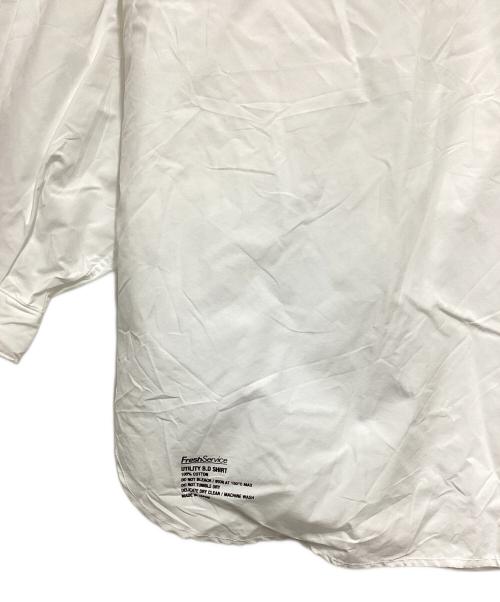 FreshService（フレッシュサービス）FreshService (フレッシュサービス) Utility B.D Shirt ホワイト サイズ:表記無しの古着・服飾アイテム