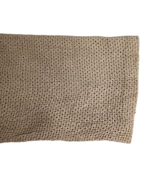 ISSEY MIYAKE（イッセイミヤケ）ISSEY MIYAKE (イッセイミヤケ) パンチングレースワンピース ベージュ サイズ:Ｍの古着・服飾アイテム