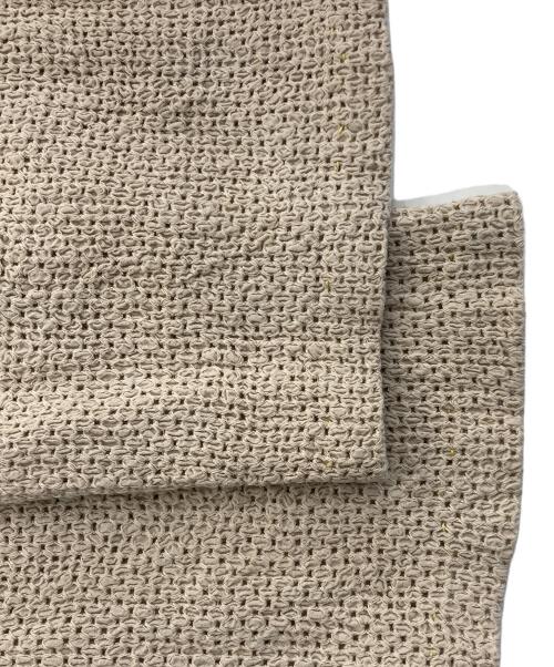 ISSEY MIYAKE（イッセイミヤケ）ISSEY MIYAKE (イッセイミヤケ) パンチングレースワンピース ベージュ サイズ:Ｍの古着・服飾アイテム