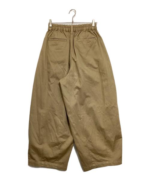 HARVESTY（ハーベスティー）HARVESTY (ハーベスティー) コットンチノクロスサーカスパンツ ベージュ サイズ:2の古着・服飾アイテム