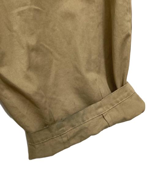 HARVESTY（ハーベスティー）HARVESTY (ハーベスティー) コットンチノクロスサーカスパンツ ベージュ サイズ:2の古着・服飾アイテム