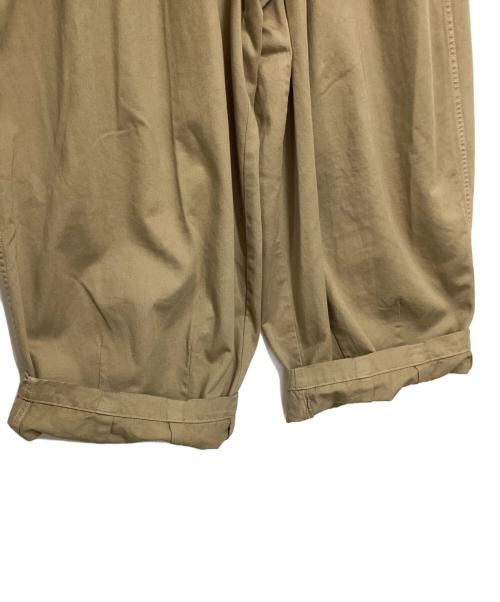 HARVESTY（ハーベスティー）HARVESTY (ハーベスティー) コットンチノクロスサーカスパンツ ベージュ サイズ:2の古着・服飾アイテム