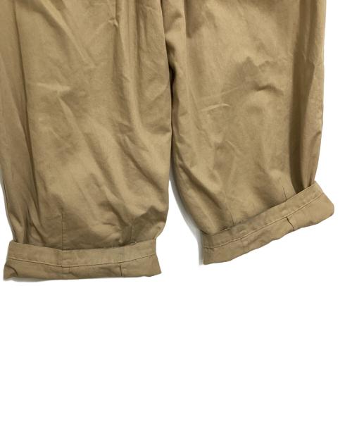 HARVESTY（ハーベスティー）HARVESTY (ハーベスティー) コットンチノクロスサーカスパンツ ベージュ サイズ:2の古着・服飾アイテム