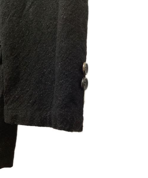COMME des GARCONS HOMME（コムデギャルソン オム）COMME des GARCONS HOMME (コムデギャルソン オム) ラメ3Bジャケット ブラック サイズ:Lの古着・服飾アイテム