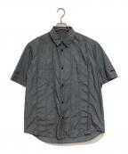 stussyステューシー）の古着「ショートスリーブシャツ」｜ネイビー