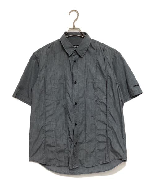stussy（ステューシー）stussy (ステューシー) ショートスリーブシャツ ネイビー サイズ:Lの古着・服飾アイテム