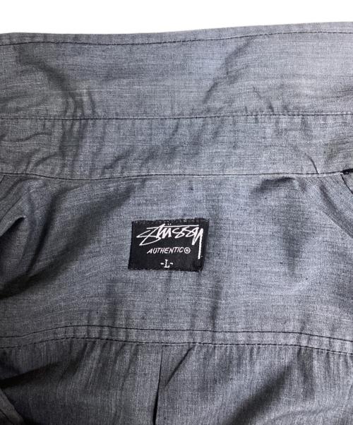 stussy（ステューシー）stussy (ステューシー) ショートスリーブシャツ ネイビー サイズ:Lの古着・服飾アイテム
