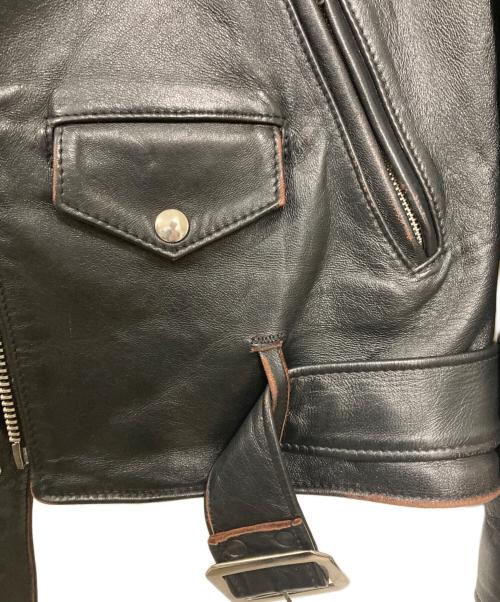 Schott（ショット）Schott (ショット) ワンスターライダースジャケット ブラック サイズ:38の古着・服飾アイテム