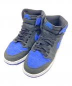 NIKEナイキ）の古着「AIR JORDAN 1 RETRO HI」｜ブルー×ブラック